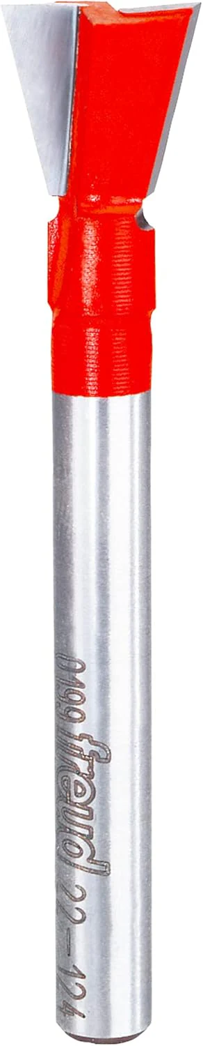 Freud (22-124) 14-Degree Dovetail Router Bit with 1/4-Inch Shank, 1/2-Inch Diameter - Image 2