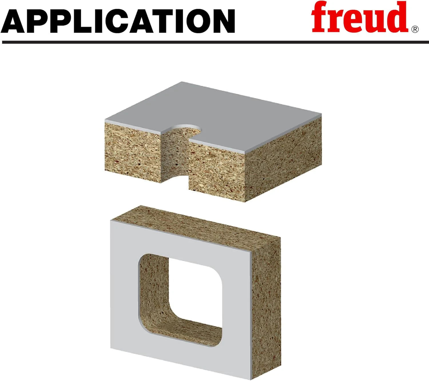 Freud 28-104 1/2" Diameter Panel Pilot Bit with 1/2" shank, 1-1/4" Carbide Height - Image 5