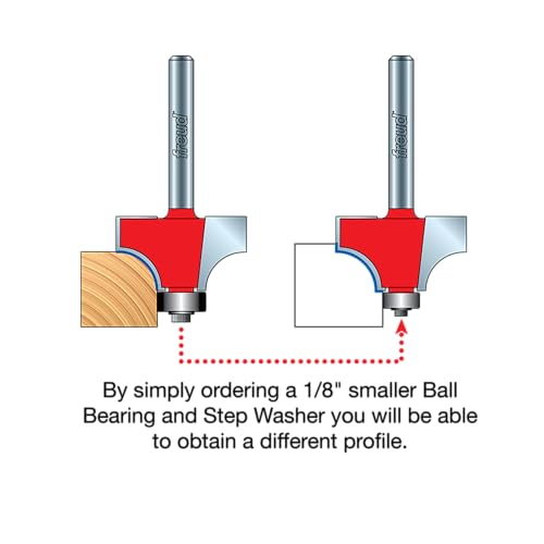Freud 34-112: 5/16" Radius Rounding Over Bit with 1/4" Shank - Image 3