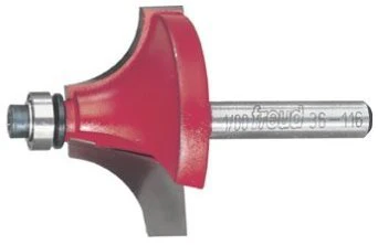 Freud 36-116 Corner Beading Router Bit 1/2" Radius 1/4" Shank w/ Free 2oz Gorilla Glue