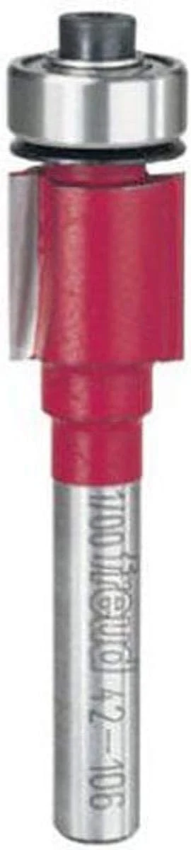 Freud Bearing 2-Flute Flush Trimming Router Bit with 1/4" Shank, 1/2" Diameter - 42-106 - Image 2