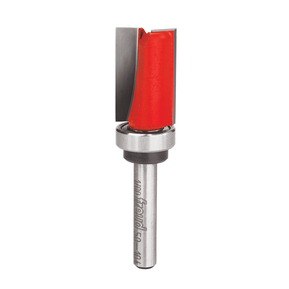 Freud 50-104 5/8" Diameter Top Bearing Flush Trim Bit with 1/4" Shank