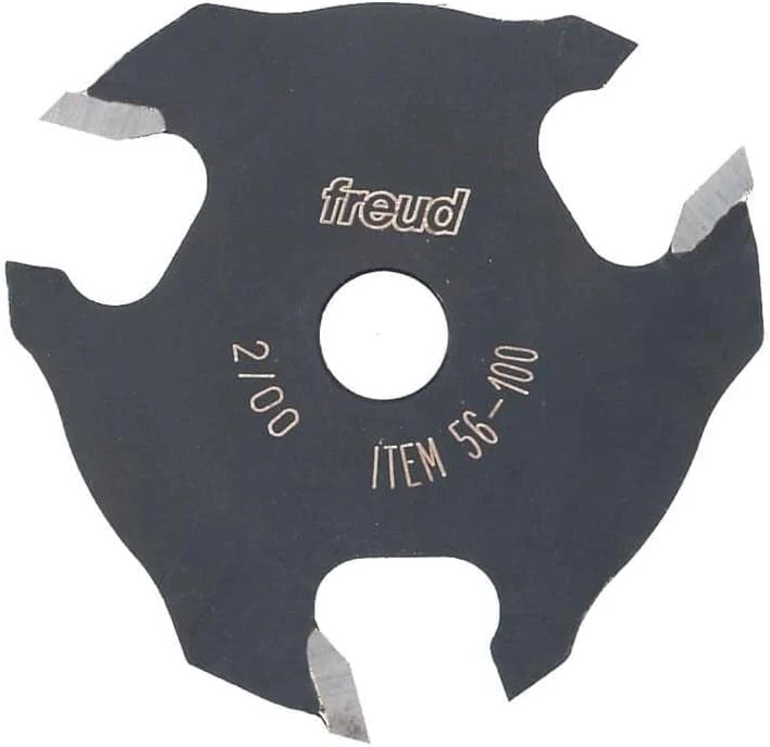 Freud 1/16" 3-Wing Slotting Cutter, 9/16" Depth x 1/16" Slot - 56-100 - Image 2