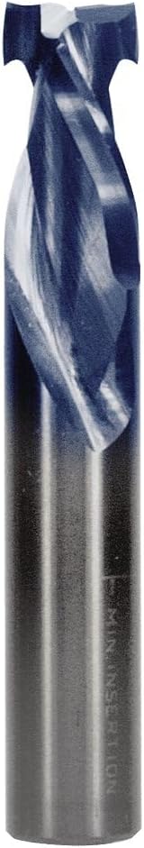 Freud (77-508) Two Flute Mortise Compression Bit with 1/2" shank, 1/2" diameter, 3" overall length - Image 2