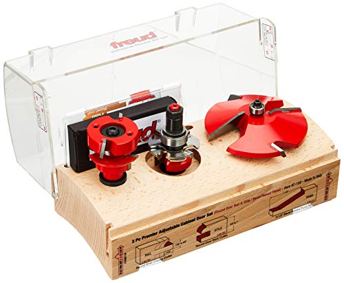 Freud 3-Piece Cabinet Bit Set with 99-515 and 99-260 Rail and Style Bits - Image 2