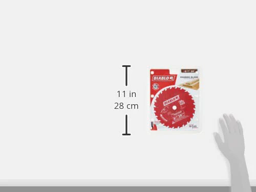 Diablo D0624X 6-1/2-Inch 24-Tooth ATB Framing Saw Blade with 5/8-Inch Arbor - Image 3