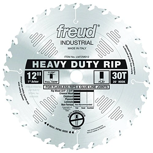 Freud Heavy-Duty Rip Blade with Arbor