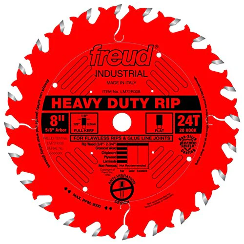 Freud Heavy-Duty Rip Blade with Arbor - Image 4