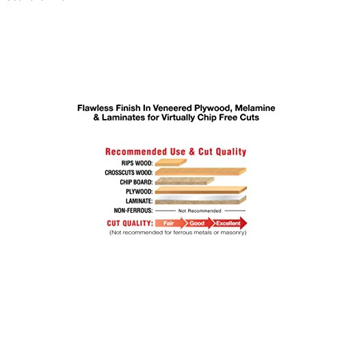 Freud 10" Ultimate Plywood and Melamine Cutting Saw Blade with 5/8-Inch Arbor - Image 4