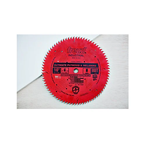 Freud 10" Ultimate Plywood and Melamine Cutting Saw Blade with 5/8-Inch Arbor - Image 7