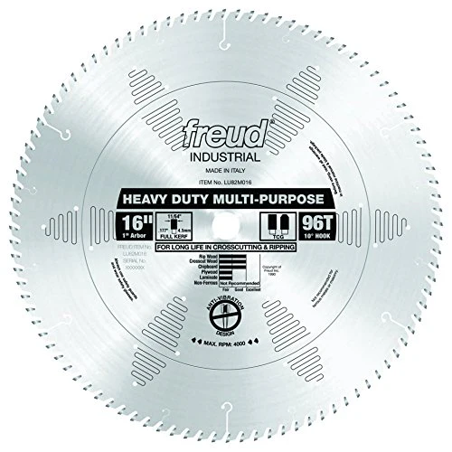Freud LU82M008 8-Inch 48 Tooth TCG Crosscutting and Ripping Saw Blade with 5/8-Inch Arbor - Image 4