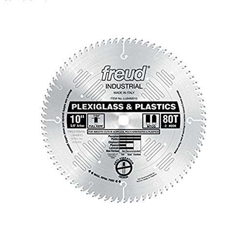 Freud Cutting Saw Blade for Plexiglass, Plastic, Laminate - Image 4