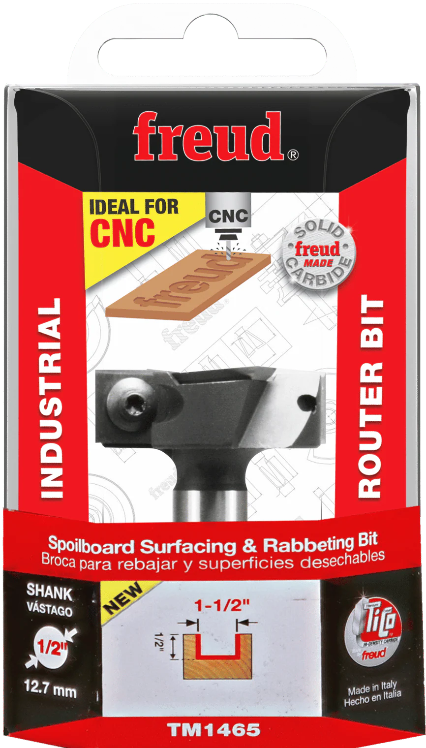 Freud TM1465 Spoilboard Surfacing & Rabbeting Bit - Image 3