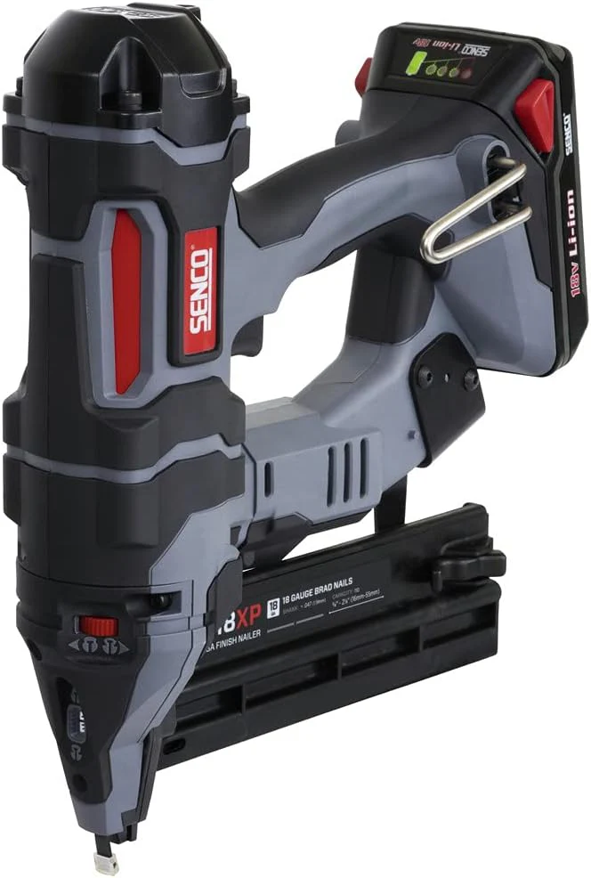 Senco 10M0001N Fusion F-18XP 18V Lithium-Ion 2-1/8 in. Cordless 18 ga. Brad Nailer (1.5 Ah) - Image 2