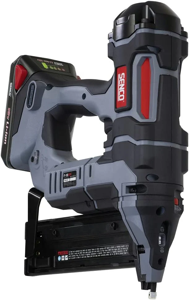 Senco 10M0001N Fusion F-18XP 18V Lithium-Ion 2-1/8 in. Cordless 18 ga. Brad Nailer (1.5 Ah) - Image 3