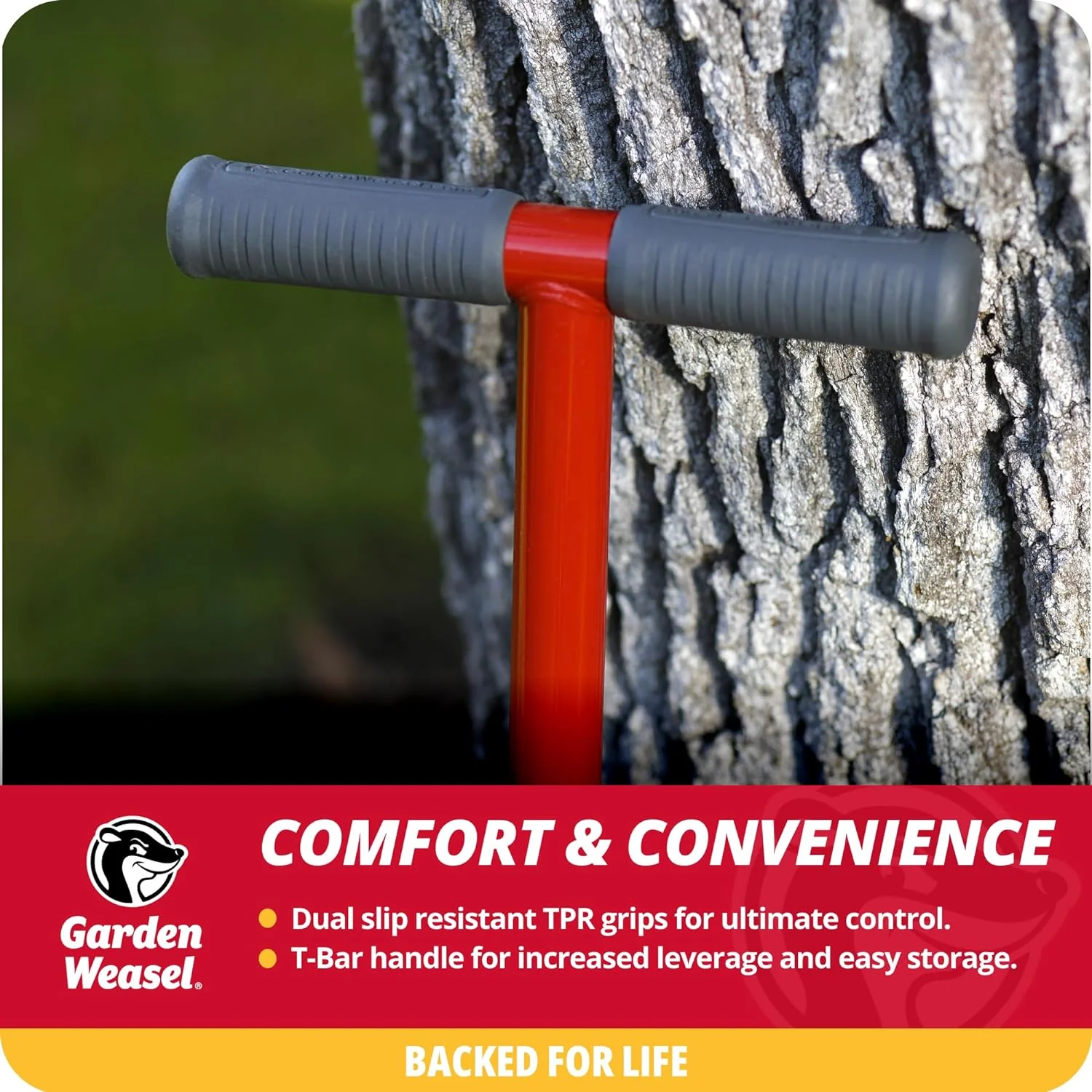 Garden Weasel Claw Pro - 3-in-1 | Cultivate, Loosen, Aerate, Weed | Gardening Hand Tiller, Twist Weeding Tool, Digging Fork, Cultivator, Soil Loosener - Image 7