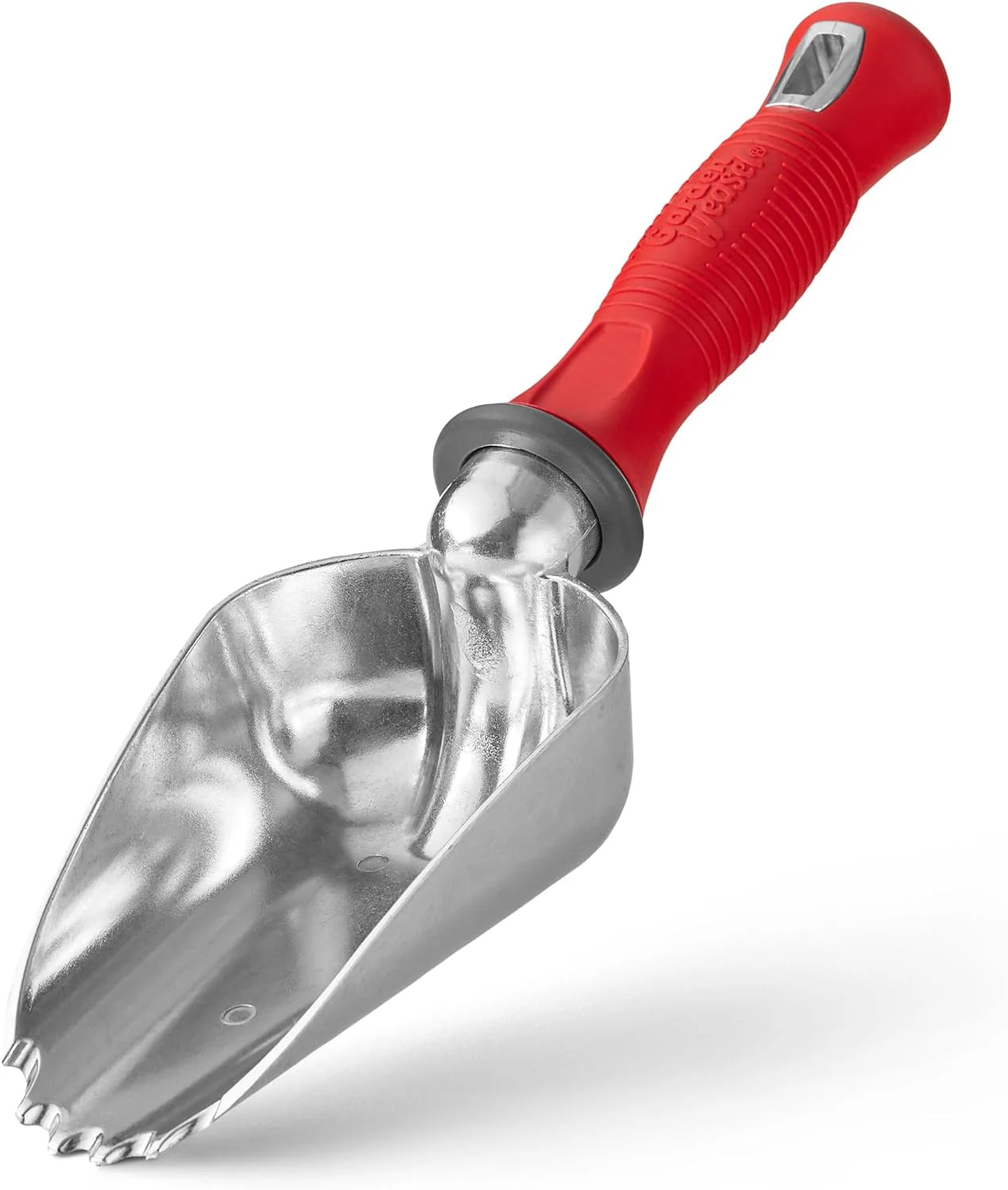 Garden Weasel Potting Scoop - Oversized | Dig and Transport | Planting and Gardening Hand Digging Tools, Heavy Duty Soil Scoop, Mini Gardening Shovel