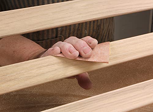 Gator 9" x 11" Bare Wood Sanding Sheets, 50 Grit, 25 Pack - Image 4