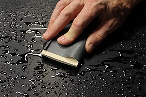 Gator 9" x 11" Waterproof Sanding Sheets, 400 Grit, 25 Pack - Image 3