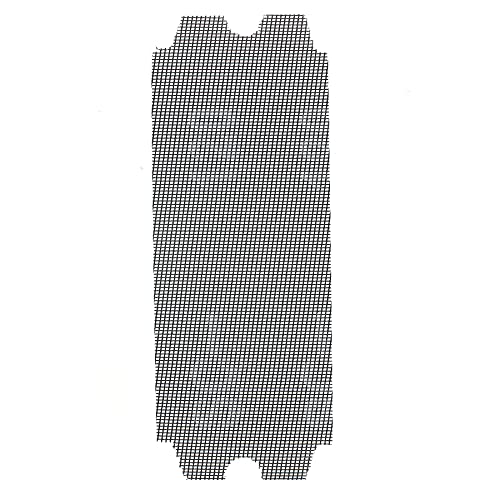 Gator Clamp-On Precut Drywall Sanding Screen, 4-1/4" x 11-1/4", 120 Grit, 25 Pack, Black - Image 2