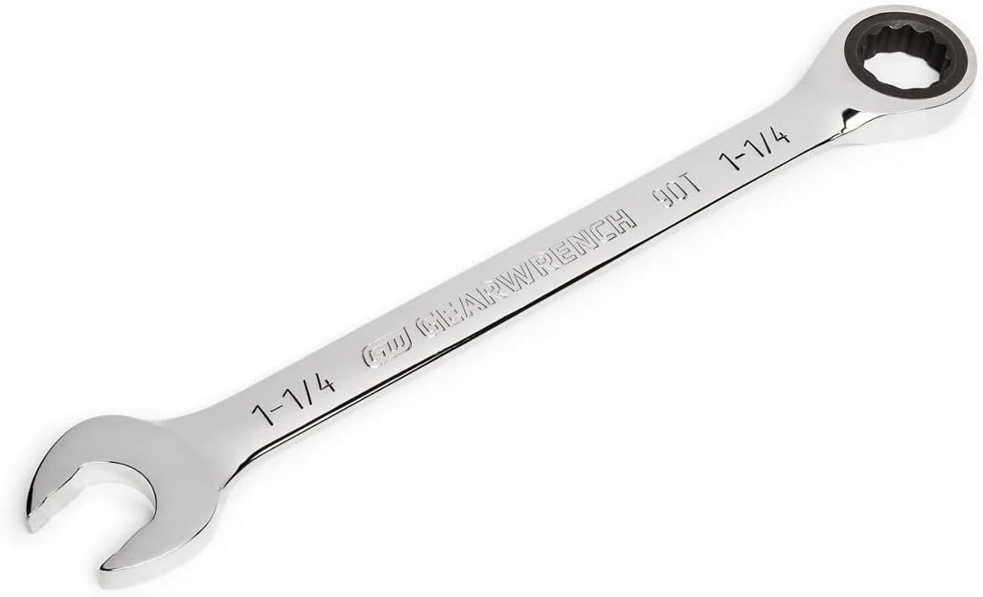 GEARWRENCH 1-1/4" 4 Degree Swing Arch 12 Point Ratcheting Combination Wrench - 86956 - Image 4