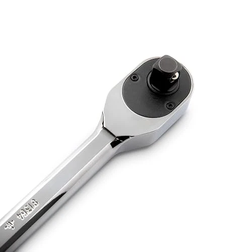 GEARWRENCH 1/2" Drive 120XP Full Polish Chrome Extra Long Handle Teardrop Ratchet | 81364XP - Image 2