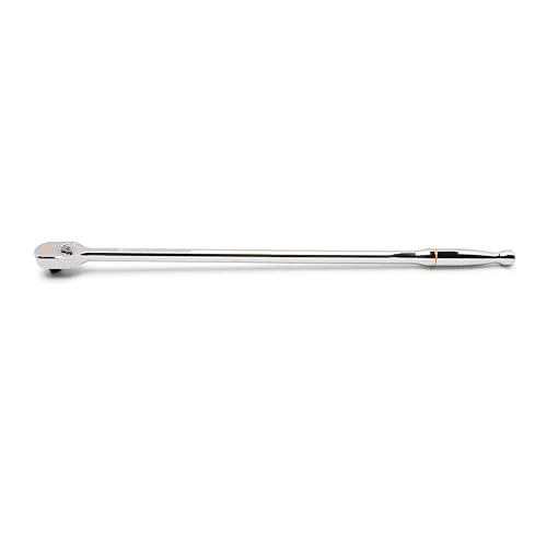GEARWRENCH 1/2" Drive 120XP Full Polish Chrome Extra Long Handle Teardrop Ratchet | 81364XP - Image 4