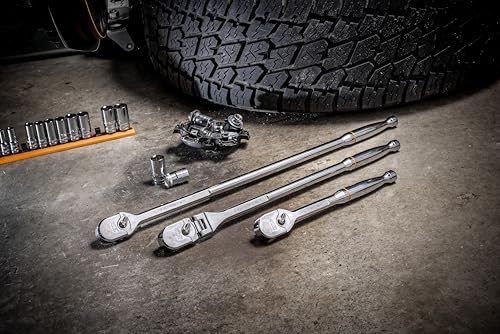 GEARWRENCH 1/2" Drive 120XP Full Polish Chrome Teardrop Ratchet | 81304XP - Image 8