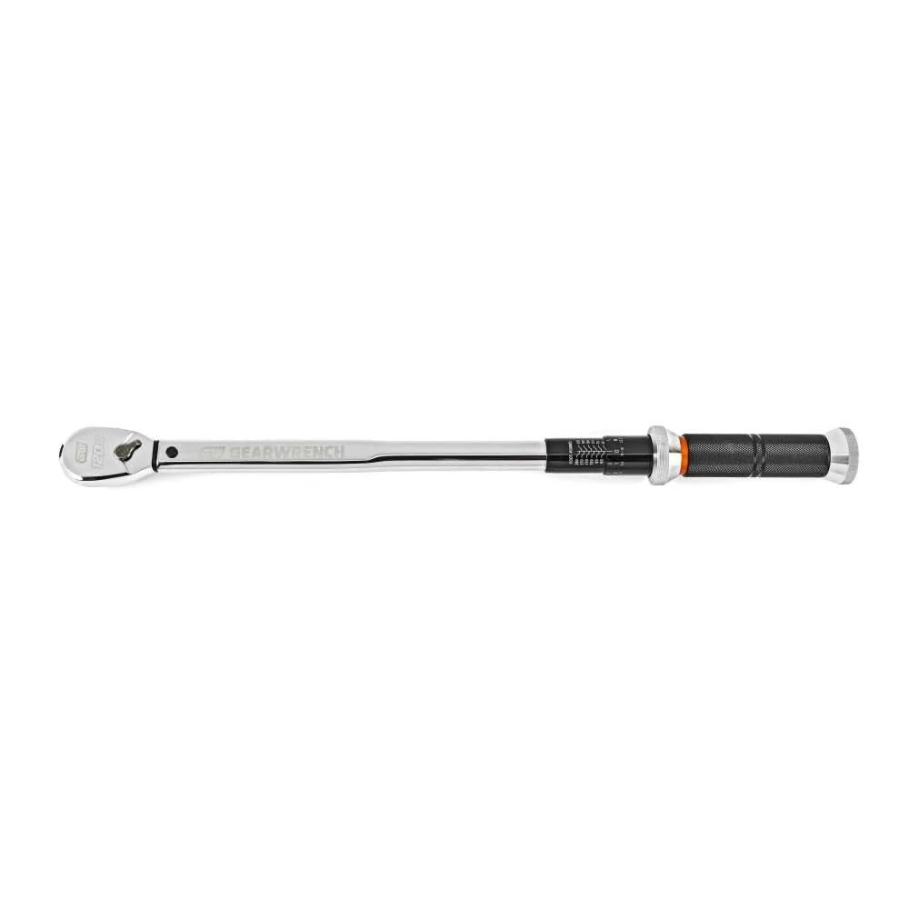 GEARWRENCH 85180 1/2" Drive 120XP Micrometer Torque Wrench 20-150 ft/lbs.