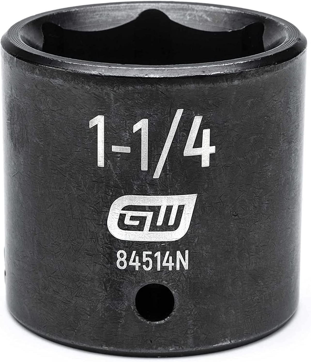 GEARWRENCH 1/2" Drive 6 Pt. Standard Impact Socket, 1-1/4" - 84514N - Image 2