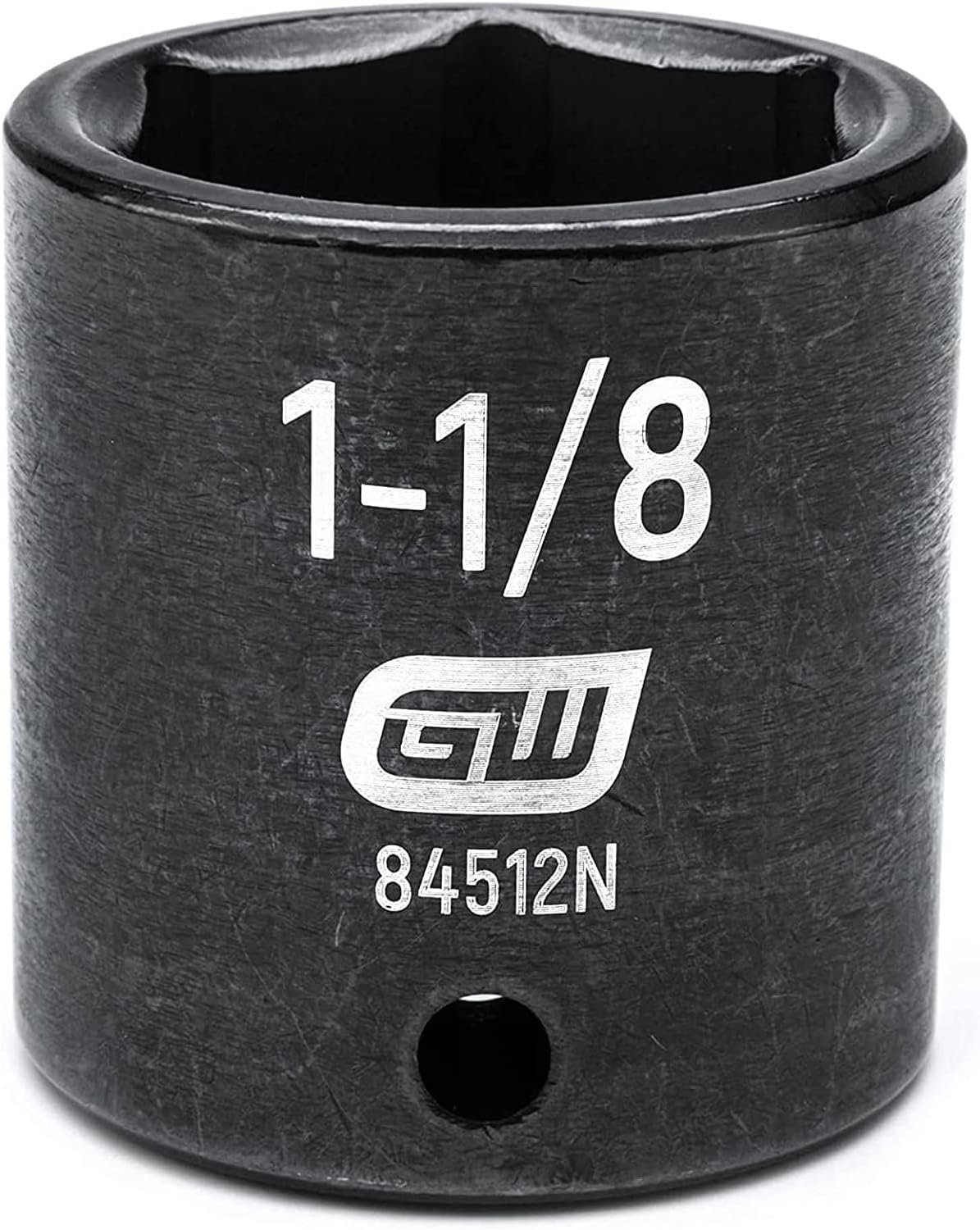 GEARWRENCH 84512N 1/2" Drive 6 Pt. Standard Impact Socket, 1-1/8" - Image 2