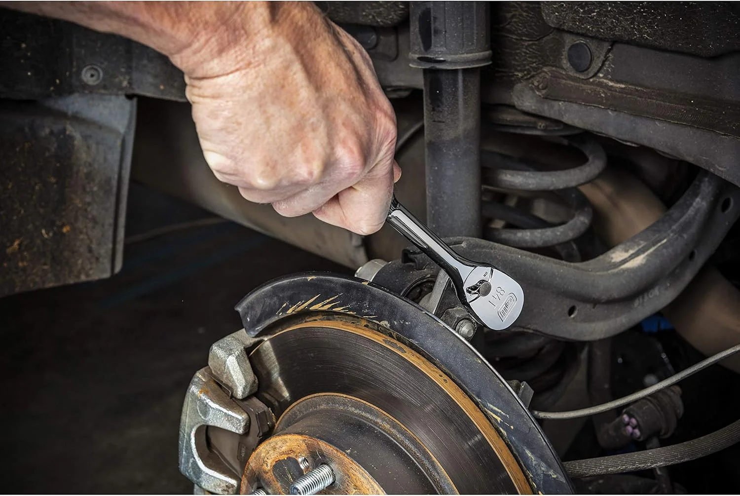 GEARWRENCH 81304A-07 1/2" Drive 84 Tooth Teardrop Ratchet 11" - Image 9
