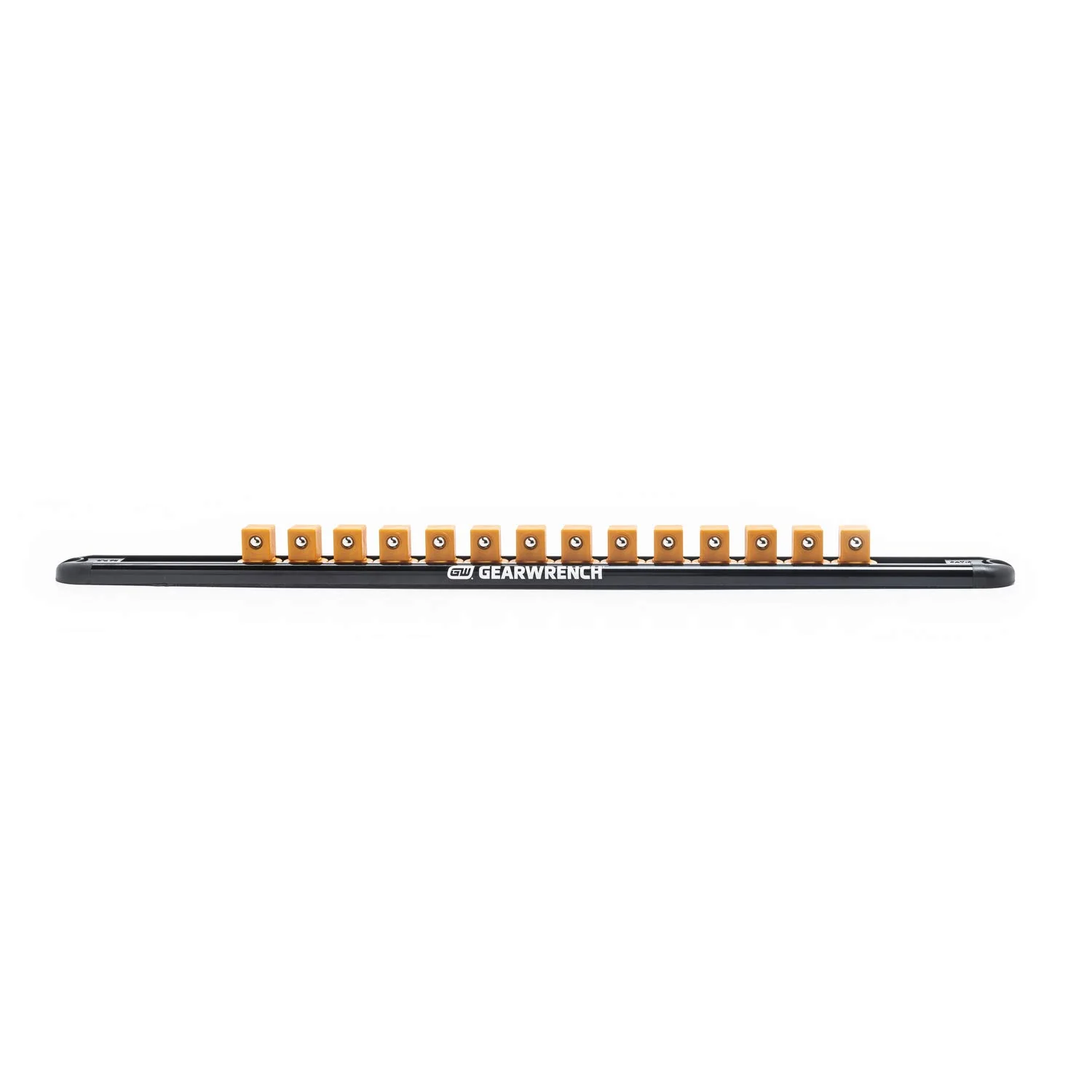 GEARWRENCH (83128) 1/2" Drive Magnetic Socket Rail Includes 14 Clips