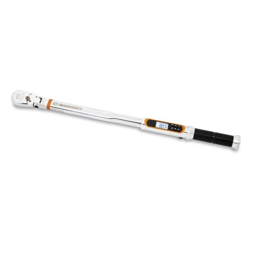GEARWRENCH 1/2in Drive 120XP Flex Head Electronic Torque Wrench with Angle - 85196