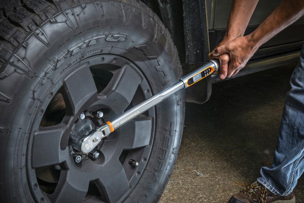 GEARWRENCH 1/2in Drive 120XP Flex Head Electronic Torque Wrench with Angle - 85196 - Image 9
