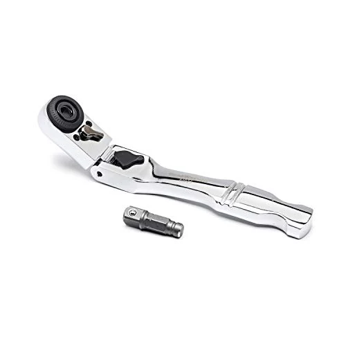 GEARWRENCH 1/4" Drive 72 Tooth Quick Release Locking Flex Slim Head Ratchet, 6" - 81025 - Image 3