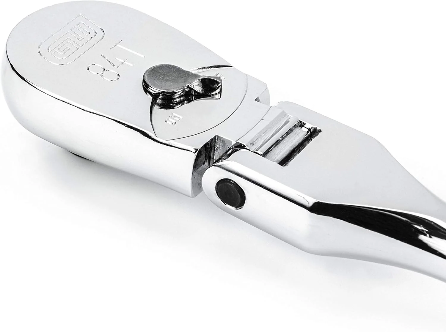 GEARWRENCH 81012A-07 1/4" Drive 84 Tooth Flex Head Teardrop Ratchet 7" - Image 4