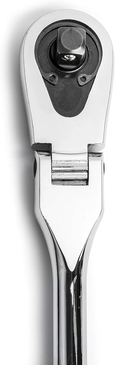 GEARWRENCH 81012A-07 1/4" Drive 84 Tooth Flex Head Teardrop Ratchet 7" - Image 6
