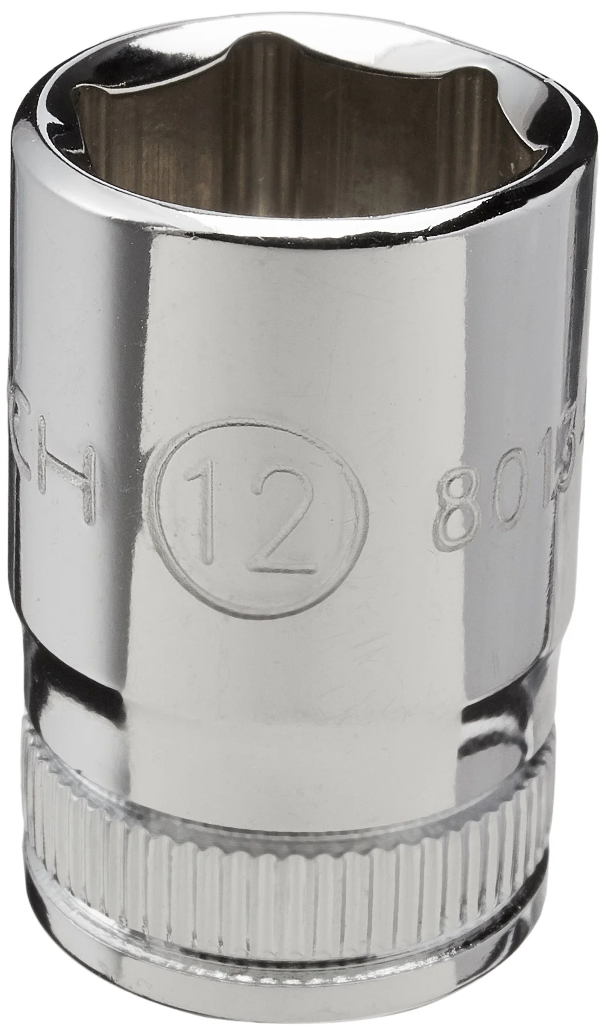 GEARWRENCH 1/4" Drive Standard Metric Socket 12mm, 6 Point - 80134