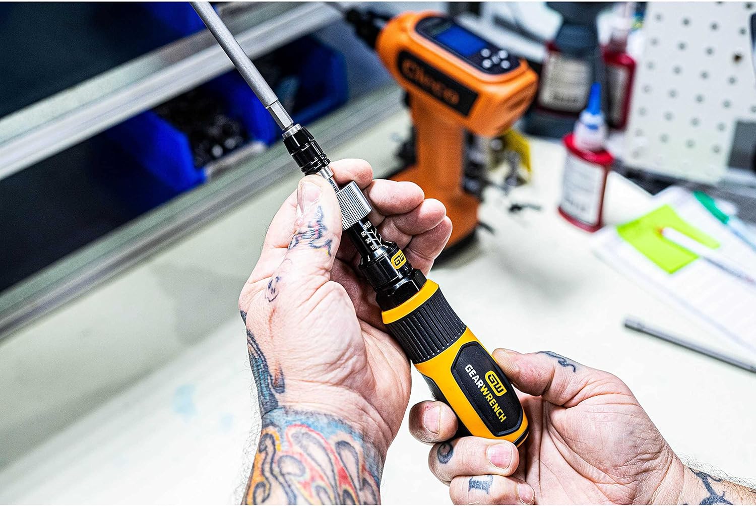 GEARWRENCH 89623 1/4" Drive Torque Screwdriver 5-25 in/lbs - Image 9