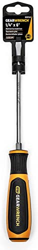 GEARWRENCH 1/4" x 6" Slotted Dual Material Screwdriver - 80014H - Image 5