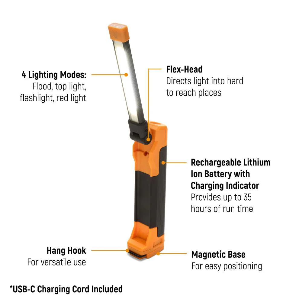 GEARWRENCH 1000 Lumens Rechargeable Shop Light | GWSL1000 - Image 10