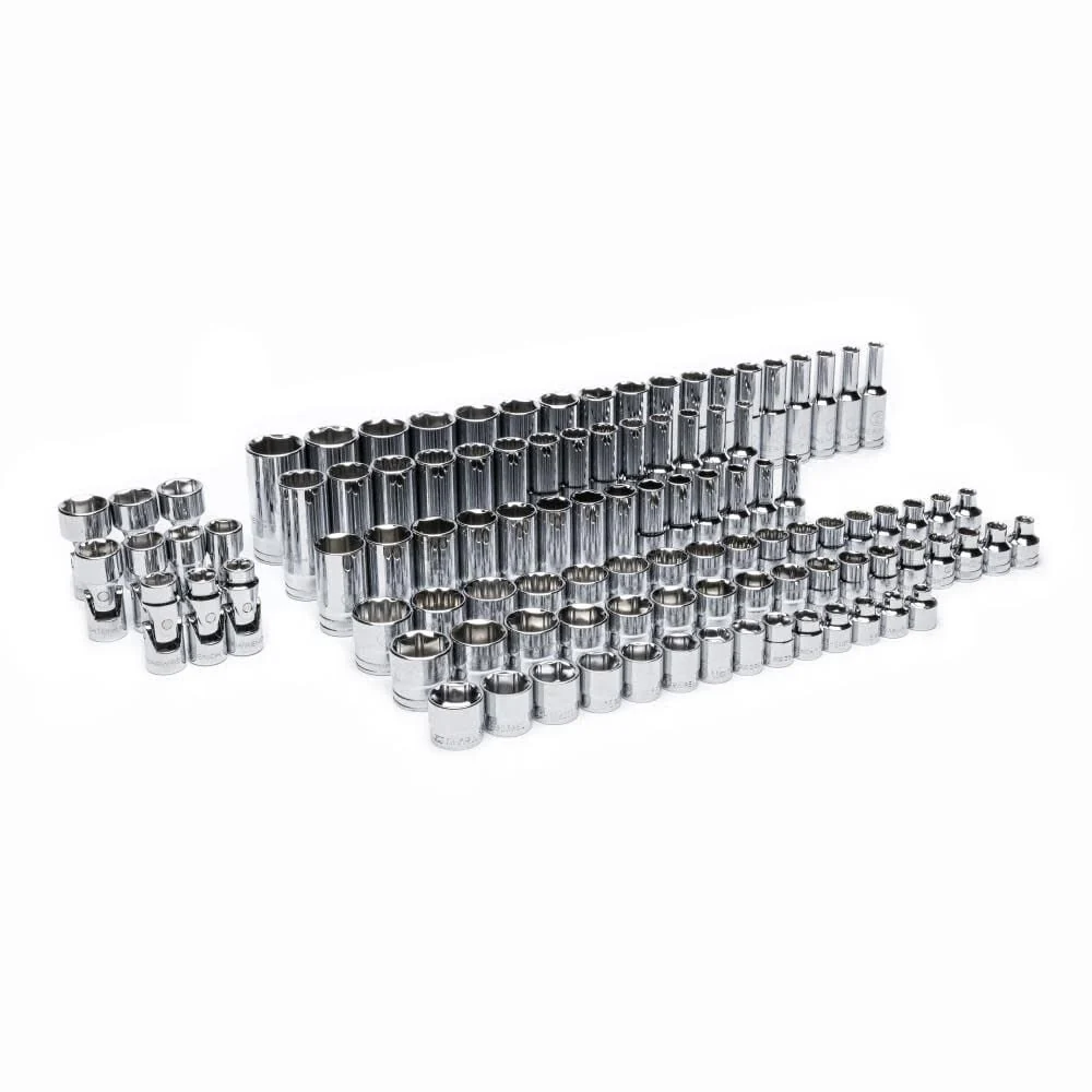 GEARWRENCH GWMSSKT38MM 104 Piece 3/8" Drive Master Metric Socket Set in Foam Storage Tray - Image 4