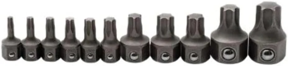 GEARWRENCH 11 Pc. Torx Insert Bit Set for 6 & 12 Pt. Wrenches - 81560 - Image 2