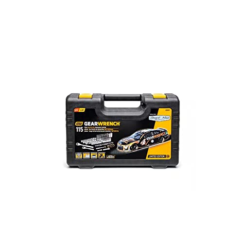 GEARWRENCH 115-Piece 1/4", 3/8" Drive SAE/MM Mechanics Tool Set - Image 3