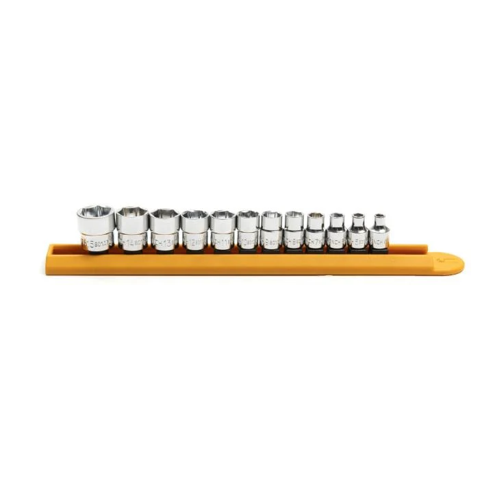 GEARWRENCH 12 Piece 1/4" Drive 6 Point MM Stubby Socket Set - 81394