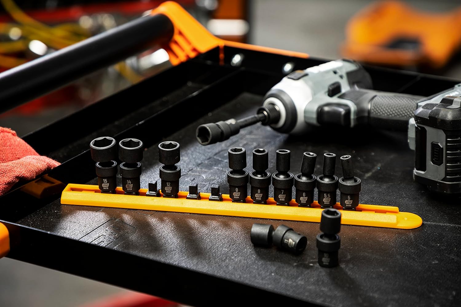 GEARWRENCH 12 Piece 1/4" Drive 6 Point Standard Universal Impact Metric Socket Set | 84905 - Image 7