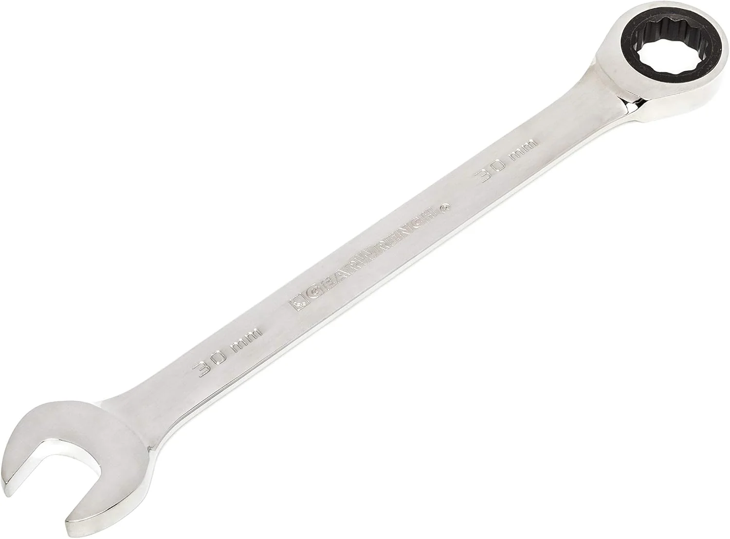 GEARWRENCH 12 Pt. Ratcheting Combination Wrench, 30mm - 9130D - Image 2
