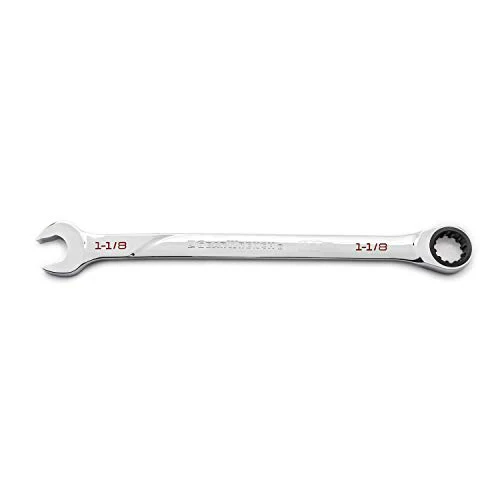 GEARWRENCH 120XP Universal Spline XL Ratcheting Combination Wrench, 1-1/8" - 86447