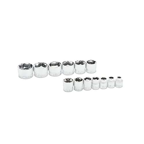 GEARWRENCH 13 Piece 3/8" Drive 6 Point SAE Stubby Socket Set - 81397 - Image 2
